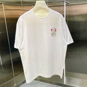 Men's White Graphic Crewneck T-Shirt